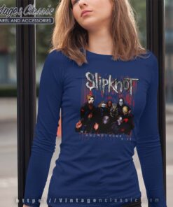 Slipknot We Are Not Your Kind Red Group Shirt 4 Slipknot We Are Not Your Kind Red Group Longsleeves