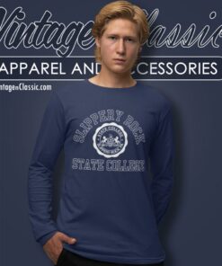 Slippery Rock State College Shirt 4 Slippery Rock State College Long Sleeve Tee