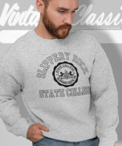 Slippery Rock State College Shirt 5 Slippery Rock State College Sweatshirt