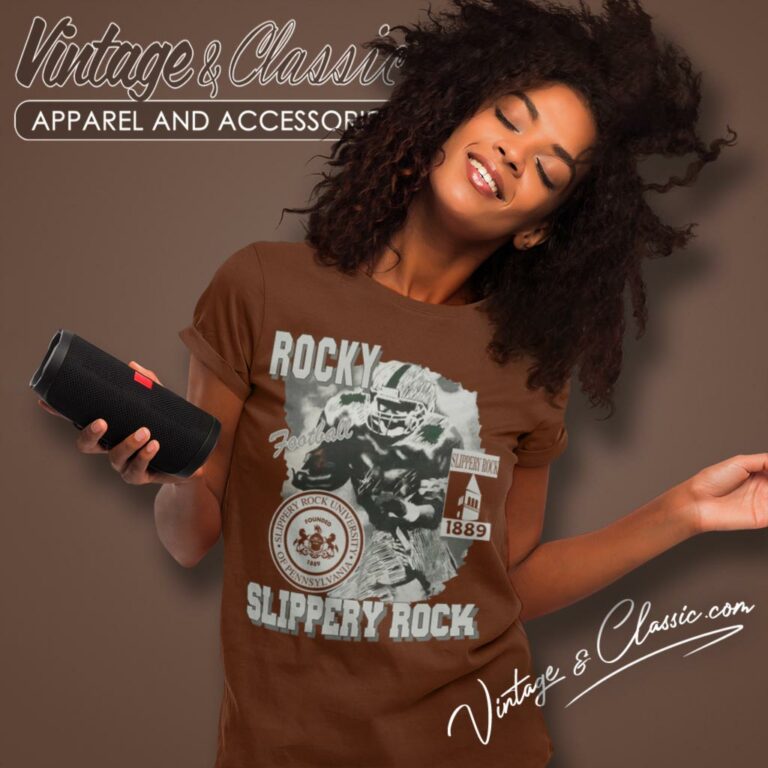 Slippery Rock University Football Pennsylvania Women T Shirt Slippery Rock University Football Pennsylvania Women T Shirt