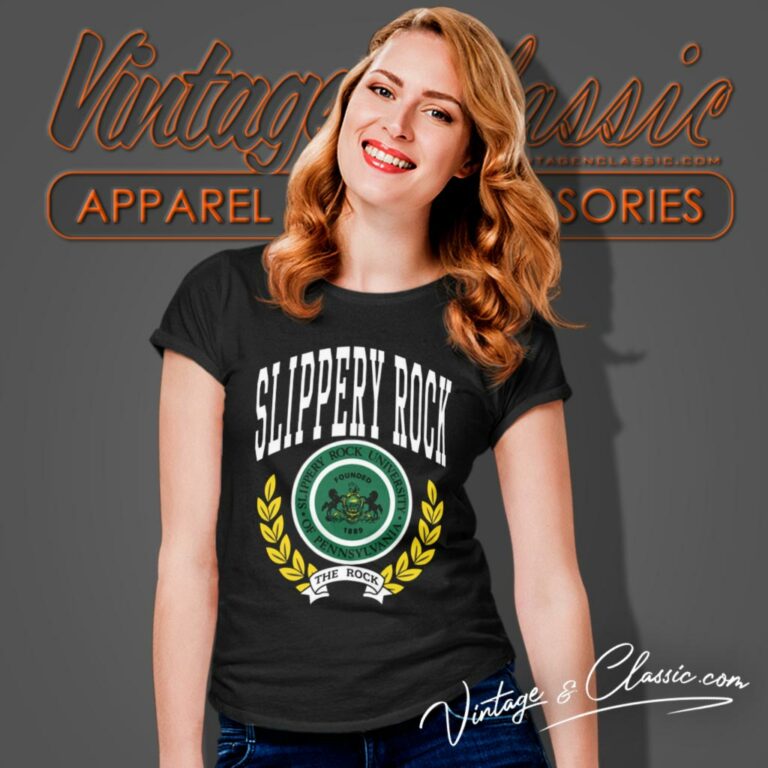 Slippery Rock University Women T Shirt Slippery Rock University Women T Shirt