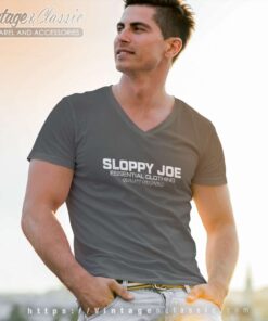 Sloppy Joe Essential Clothing Quality Originals V Neck TShirt