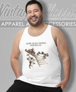 Slow Train Coming Bob Dylan Tank Top Racerback