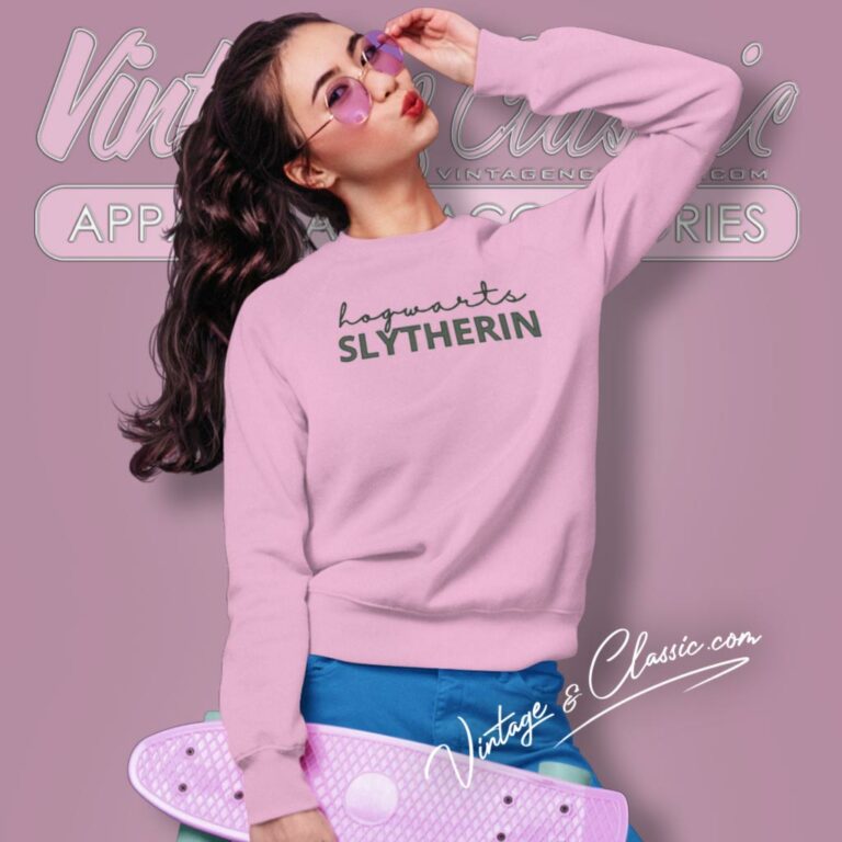 Slytherin Hogwarts Harry Potter Sweatshirt Slytherin Hogwarts Harry Potter Sweatshirt