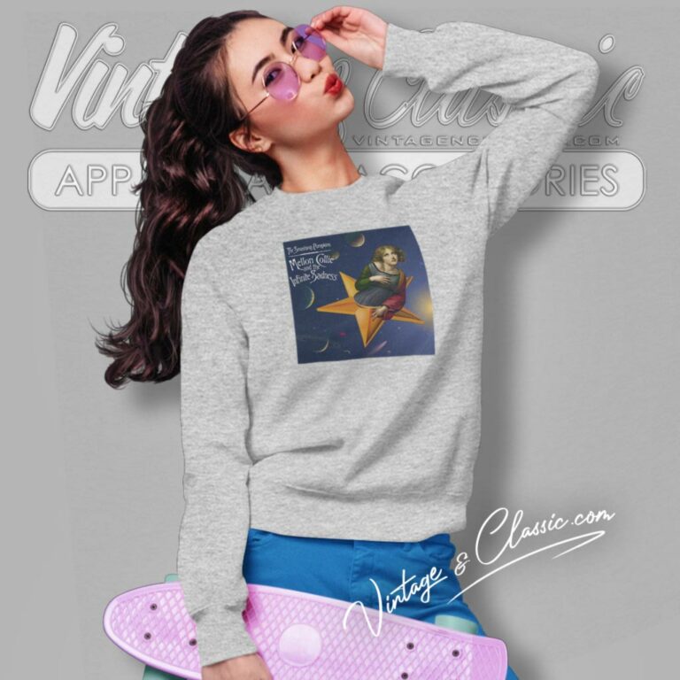 Smashing Pumpkins Album Cover Sweatshirt Smashing Pumpkins Album Cover Sweatshirt