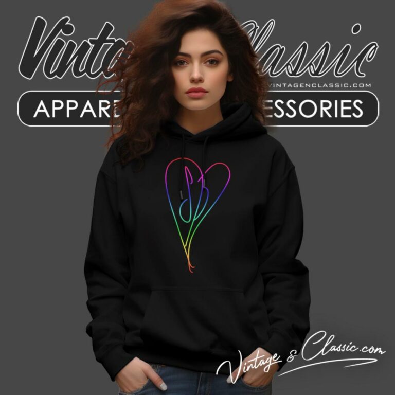 Smashing Pumpkins Rainbow Heart Logo Hoodie Smashing Pumpkins Rainbow Heart Logo Hoodie