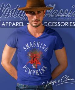 Smashing Pumpkins Shirt Mission To Mars V Neck TShirt 1