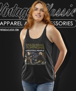 Smashing Pumpkins The Beautiful People Tank Top Racerback
