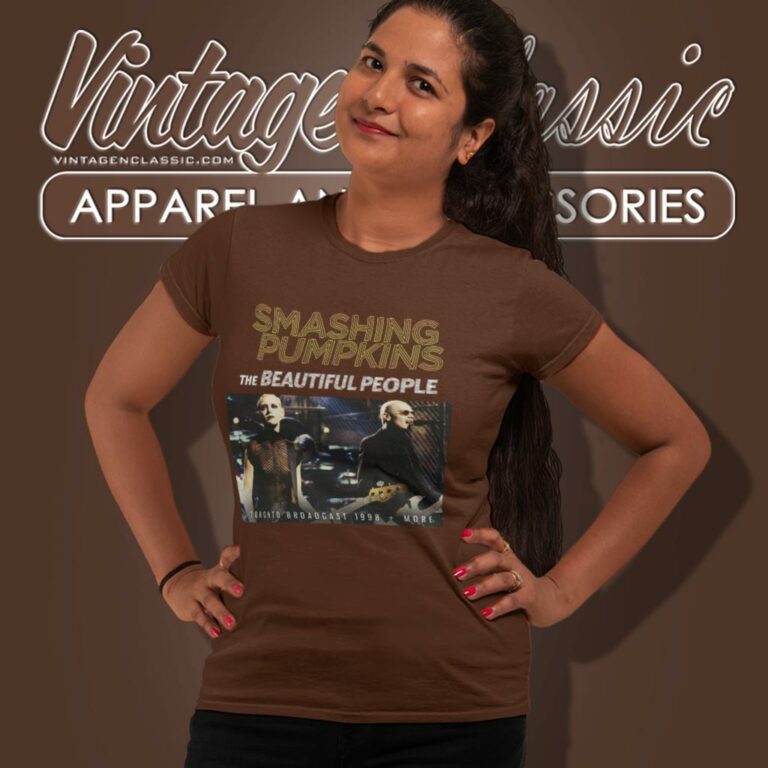Smashing Pumpkins The Beautiful People Women T Shirt Smashing Pumpkins The Beautiful People Women T Shirt