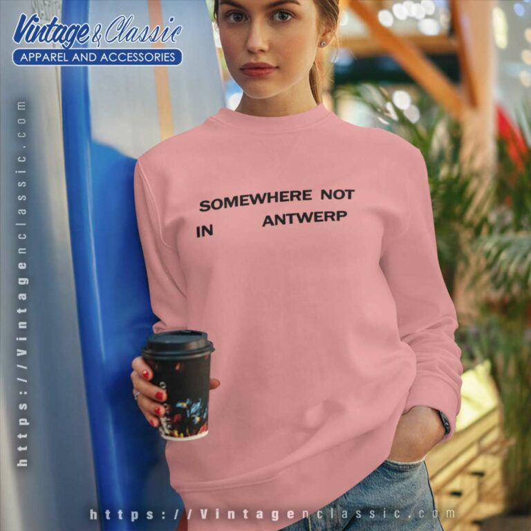 Smino Somewhere Not In Antwerp Sweatshirt Smino Somewhere Not In Antwerp Sweatshirt