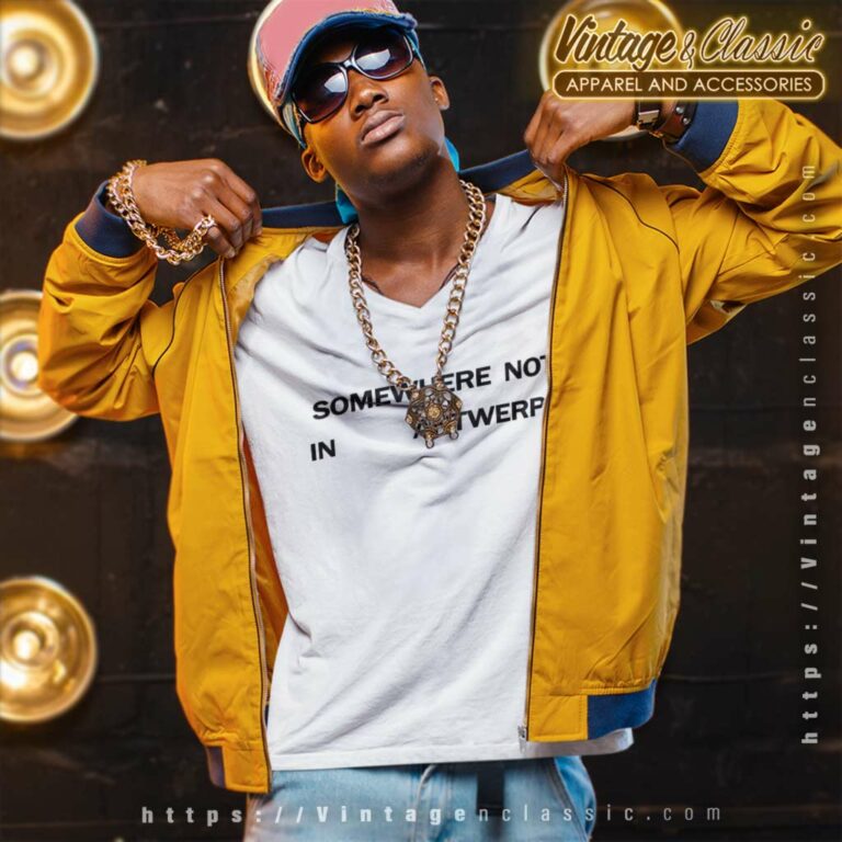 Smino Somewhere Not In Antwerp V Neck TShirt Smino Somewhere Not In Antwerp V Neck TShirt