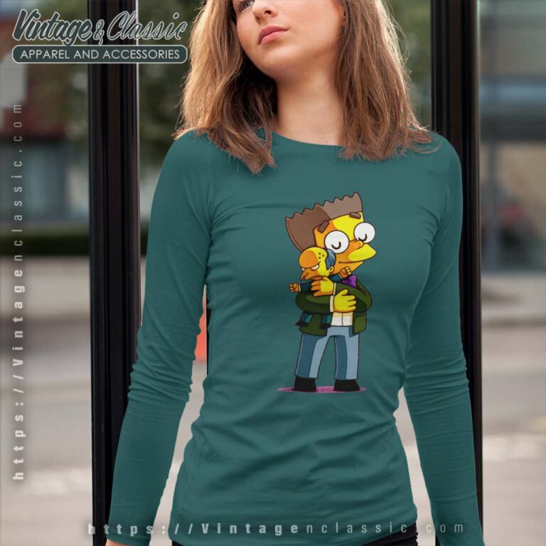 Smithers Burns The Simpsons Long Sleeve Tee Smithers Burns The Simpsons Long Sleeve Tee