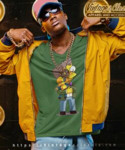 Smithers Burns The Simpsons V Neck TShirt