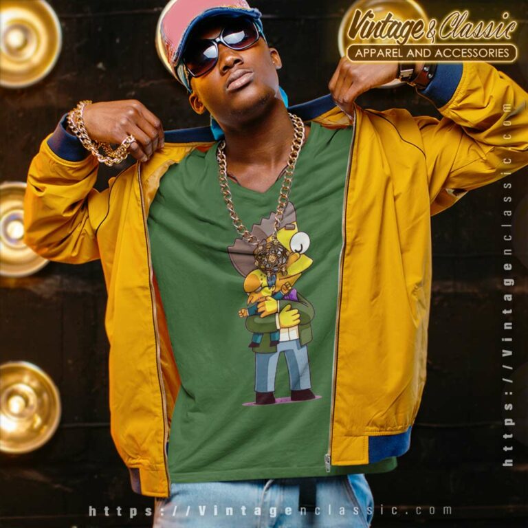 Smithers Burns The Simpsons V Neck TShirt Smithers Burns The Simpsons V Neck TShirt