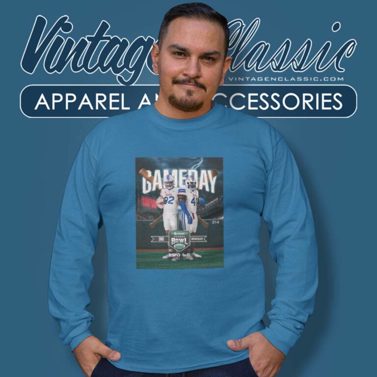 Smu Vs Boston College Fenway Bowl Long Sleeve Tee Smu Vs Boston College Fenway Bowl Long Sleeve Tee