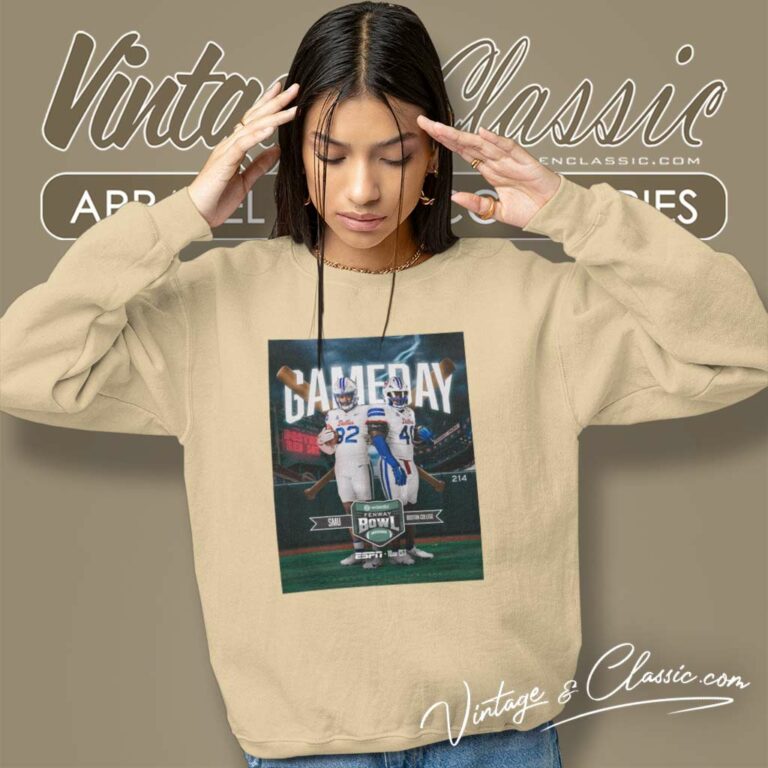 Smu Vs Boston College Fenway Bowl Sweatshirt Smu Vs Boston College Fenway Bowl Sweatshirt