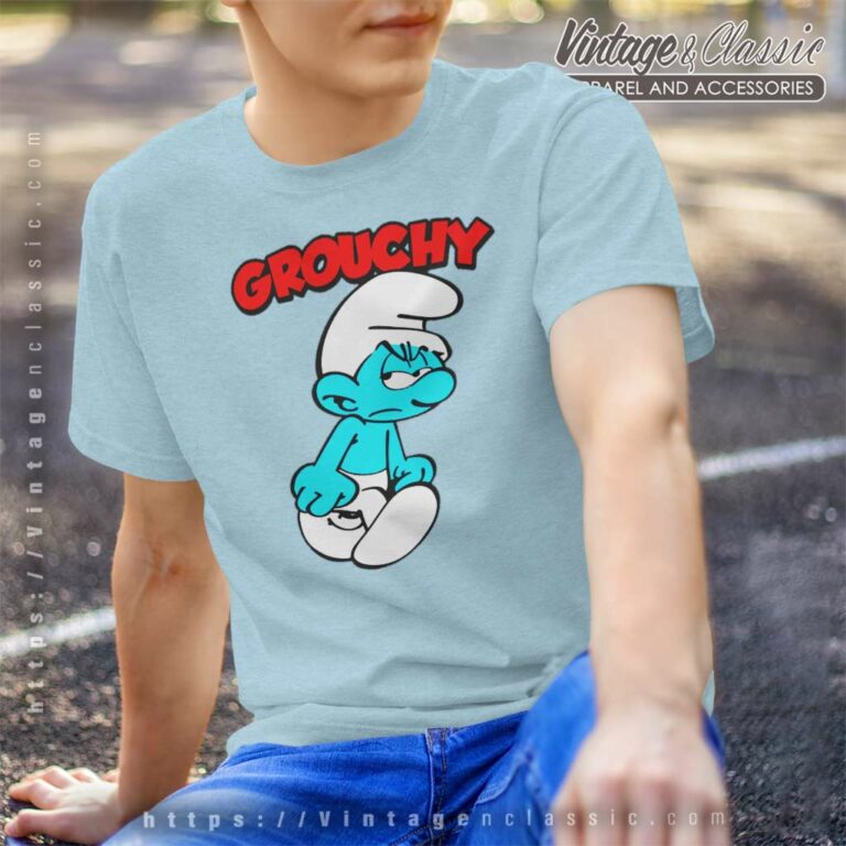 Smurf Grouchy T Shirt Smurf Grouchy T Shirt