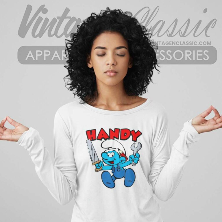 Smurf Handy Long Sleeve Tee Smurf Handy Long Sleeve Tee