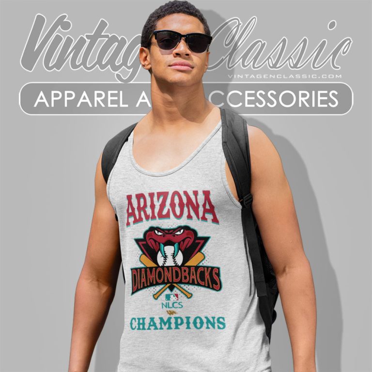 Snake Alive Arizona Diamondbacks 2023 Champions Nlcs Tank Top Racerback Snake Alive Arizona Diamondbacks 2023 Champions Nlcs Tank Top Racerback