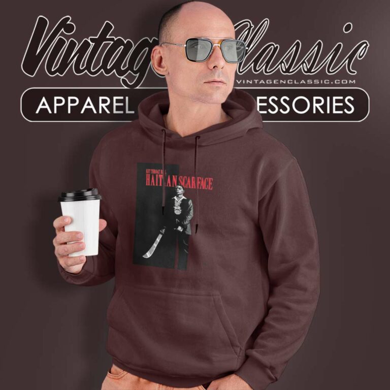 Sniper Gang Merch Haitian Scarface Hoodie Sniper Gang Merch Haitian Scarface Hoodie