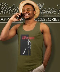 Sniper Gang Merch Haitian Scarface Tank Top Racerback