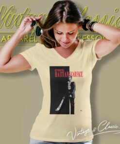 Sniper Gang Merch Haitian Scarface V Neck TShirt