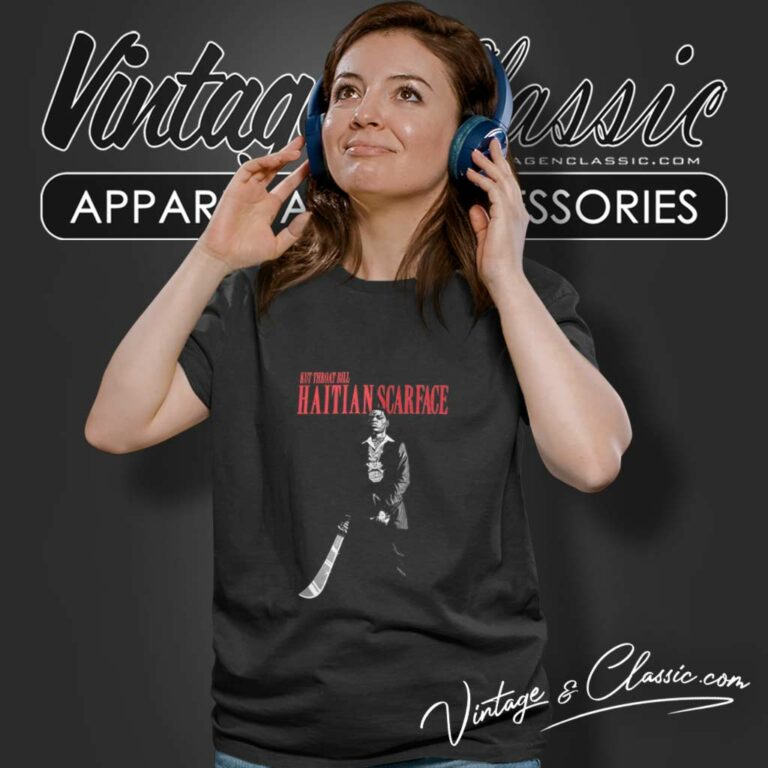 Sniper Gang Merch Haitian Scarface Women TShirt Sniper Gang Merch Haitian Scarface Women TShirt