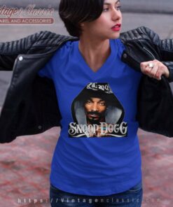 Snoop Dogg 90s Rap Style V Neck TShirt
