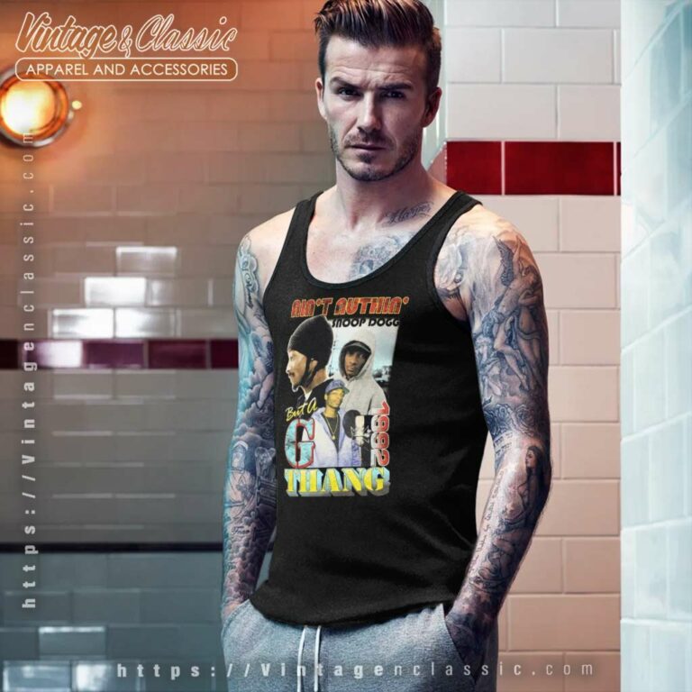 Snoop Dogg Aint Nuthin But A G Thang 1992 Tank Top Racerback Snoop Dogg Aint Nuthin But A G Thang 1992 Tank Top Racerback