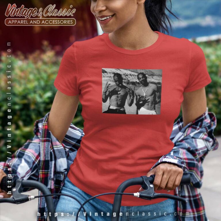 Snoop Dogg And 2pac In Mexico 1990 Women TShirt Snoop Dogg And 2pac In Mexico 1990 Women TShirt