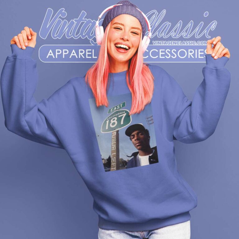 Snoop Dogg Dog 187 California East Sweatshirt Snoop Dogg Dog 187 California East Sweatshirt
