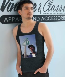 Snoop Dogg Dog 187 California East Tank Top Racerback
