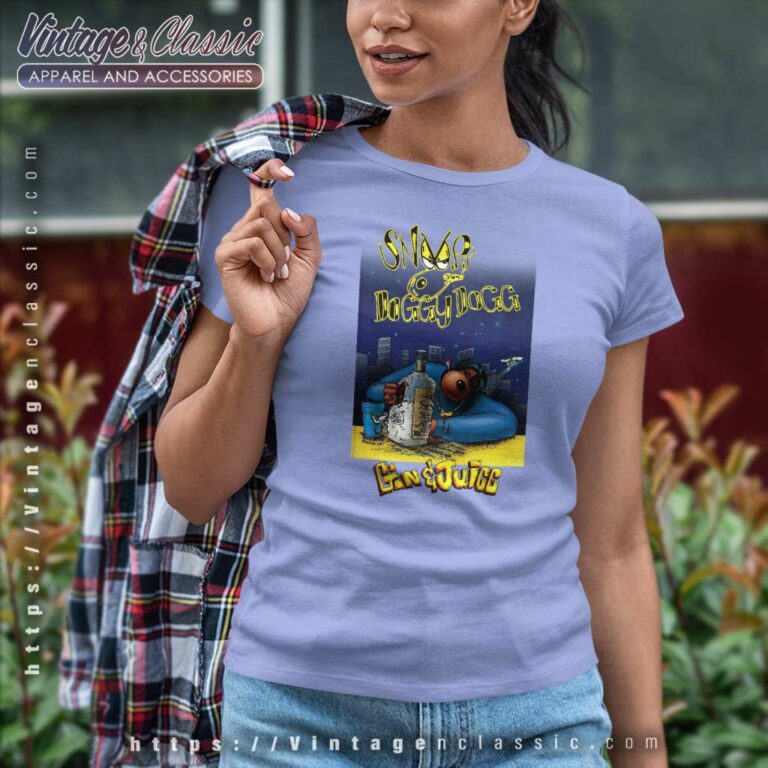 Snoop Dogg Gin And Juice 1994 Women TShirt 1 Snoop Dogg Gin And Juice 1994 Women TShirt 1
