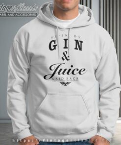 Snoop Dogg Gin And Juice Hip Hop Hoodie