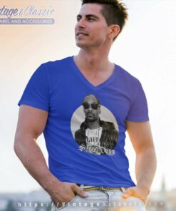Snoop Dogg Rapper Music Gift For Fan V Neck TShirt