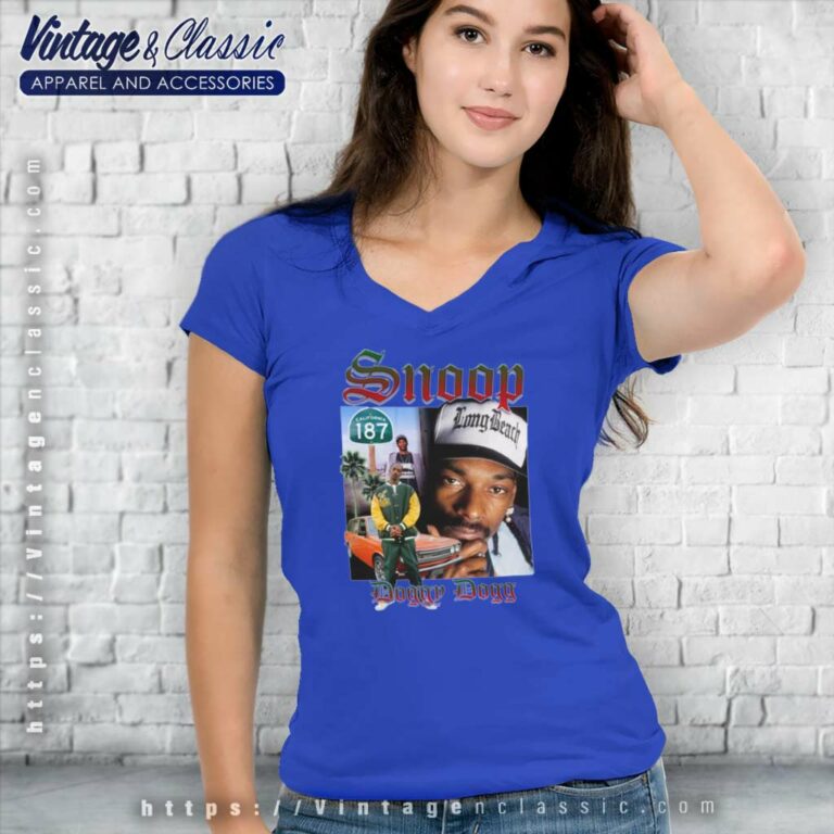 Snoop Dogg Rapper The King Of Rap V Neck TShirt Snoop Dogg Rapper The King Of Rap V Neck TShirt