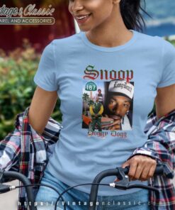Snoop Dogg Rapper The King Of Rap Women TShirt