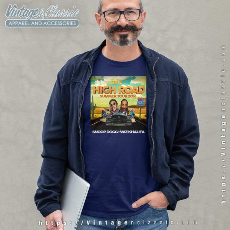 Snoop Dogg Wiz Khalifa High Road Tour 2016 Long Sleeve Tee Snoop Dogg Wiz Khalifa High Road Tour 2016 Long Sleeve Tee