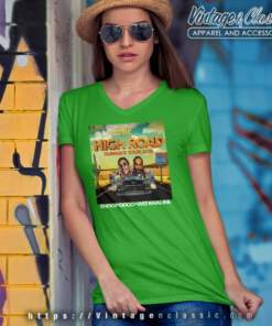 Snoop Dogg Wiz Khalifa High Road Tour 2016 V Neck TShirt