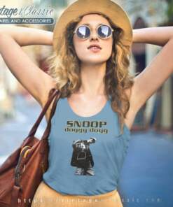 Snoop Doggy Dogg Gun Death Row Records Tank Top Racerback