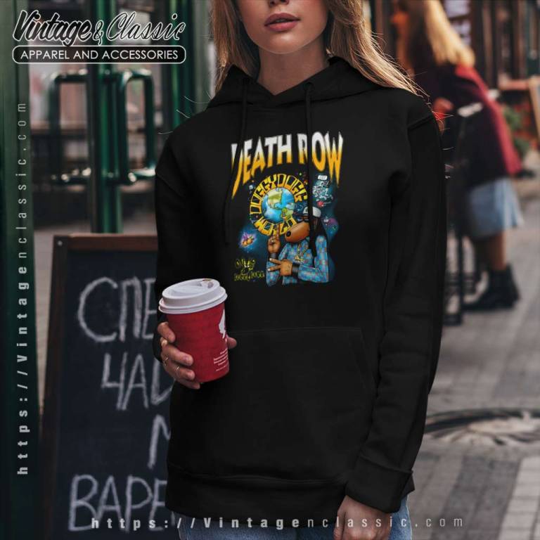Snoop Doggy Dogg Its His World Death Row Hoodie Snoop Doggy Dogg Its His World Death Row Hoodie