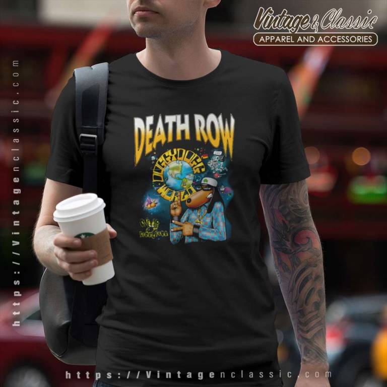 Snoop Doggy Dogg Its His World Death Row T Shirt Snoop Doggy Dogg Its His World Death Row T Shirt