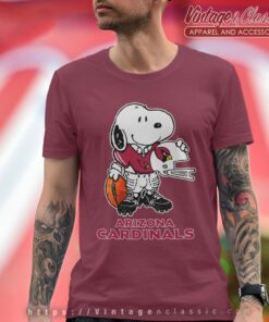 Snoopy A Strong And Proud Arizona Cardinals Shirt T shirt