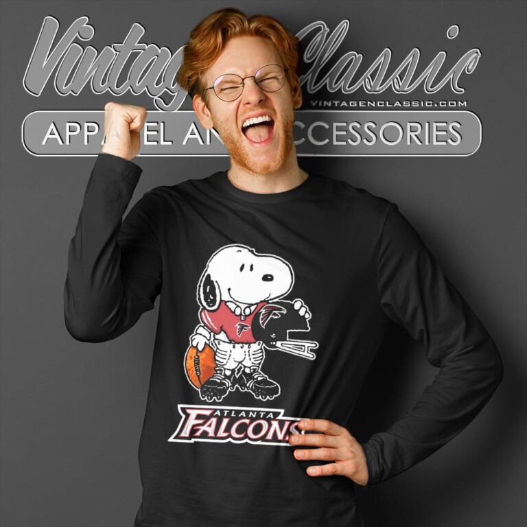 Snoopy A Strong And Proud Atlanta Falcons Shirt Long Sleeve Tee Snoopy A Strong And Proud Atlanta Falcons Shirt Long Sleeve Tee