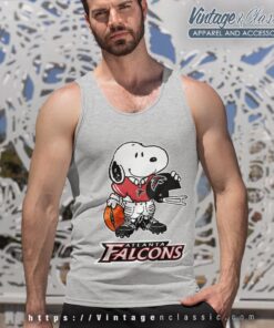 Snoopy A Strong And Proud Atlanta Falcons Shirt