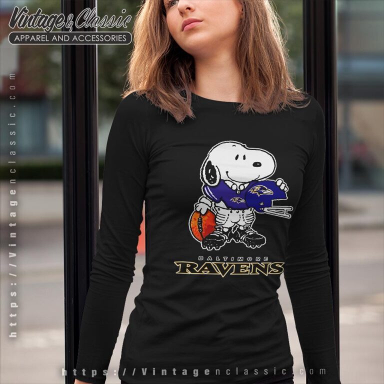 Snoopy A Strong And Proud Baltimore Ravens Shirt Long Sleeve Tee Snoopy A Strong And Proud Baltimore Ravens Shirt Long Sleeve Tee