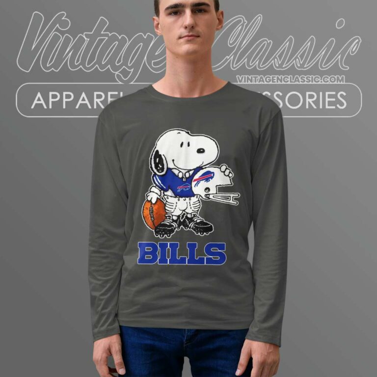 Snoopy A Strong And Proud Buffalo Bills Player Nfl Long Sleeve Tee Snoopy A Strong And Proud Buffalo Bills Player Nfl Long Sleeve Tee