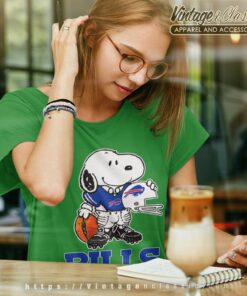 Snoopy A Strong And Proud Buffalo Bills Shirt Women T shirt