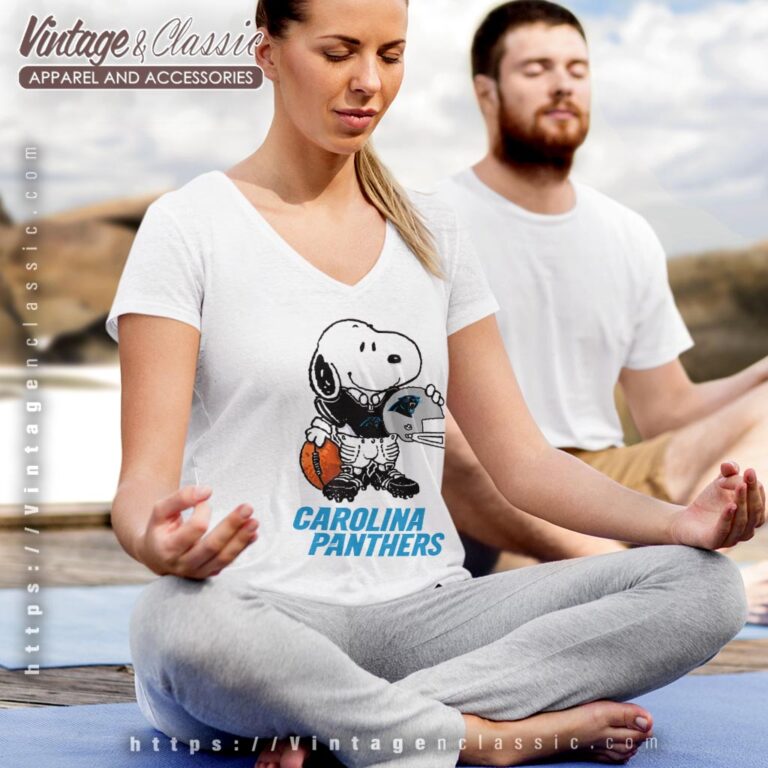 Snoopy A Strong And Proud Carolina Panthers Shirt V Neck TShirt Snoopy A Strong And Proud Carolina Panthers Shirt V Neck TShirt