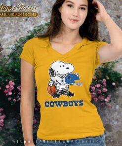 Snoopy A Strong And Proud Dallas Cowboys Shirt